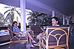 ... after the hard work in Havanna during my task: 'transformation processes in EASTERN EUROPE ... effect on LATIN - AMERICA ... especially on CUBA' ... some days of relaxation at the beach of VARADERO in CUBA; here: making small talk with some employees_1991_Jochen A. Hbener