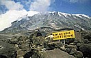 Christmas 1990_TANZANIA_climbing KILIMANJARO_here: Mawenzi Ridge 4 091 m